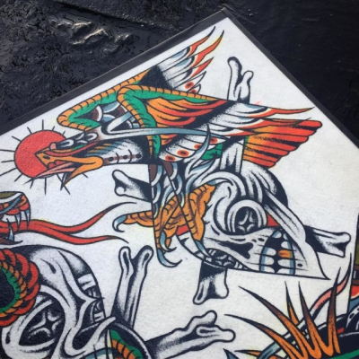 Traditional Eagle Tattoo 113