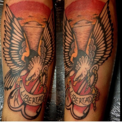 Traditional Eagle Tattoo 120