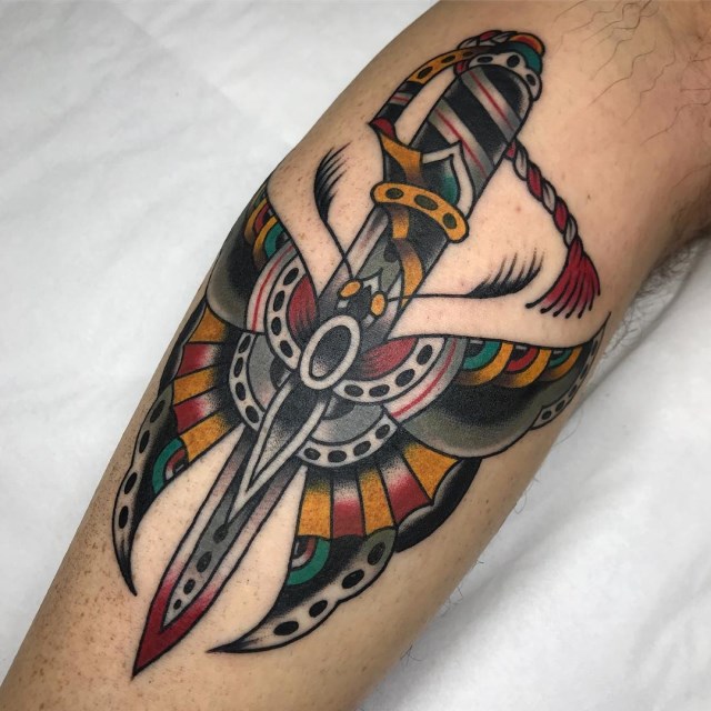 Traditional Tattoo Ideas & Meanings - Anchors, Daggers, Flash, Ships & More... Traditional Tattoo Ideas & Meanings - Anchors, Daggers, Flash, Ships & More...